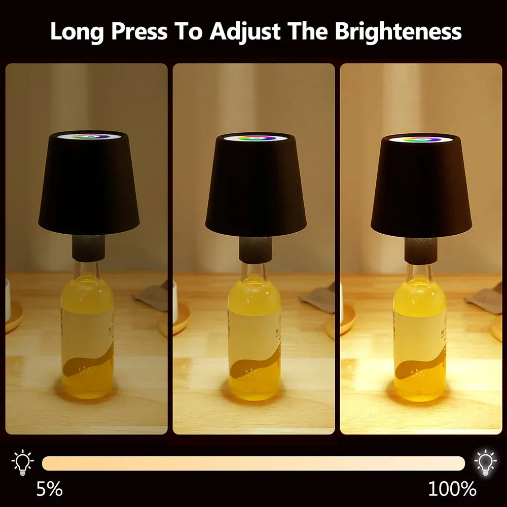 AlcoLight™ LED-Flaschenlampe mit RGB