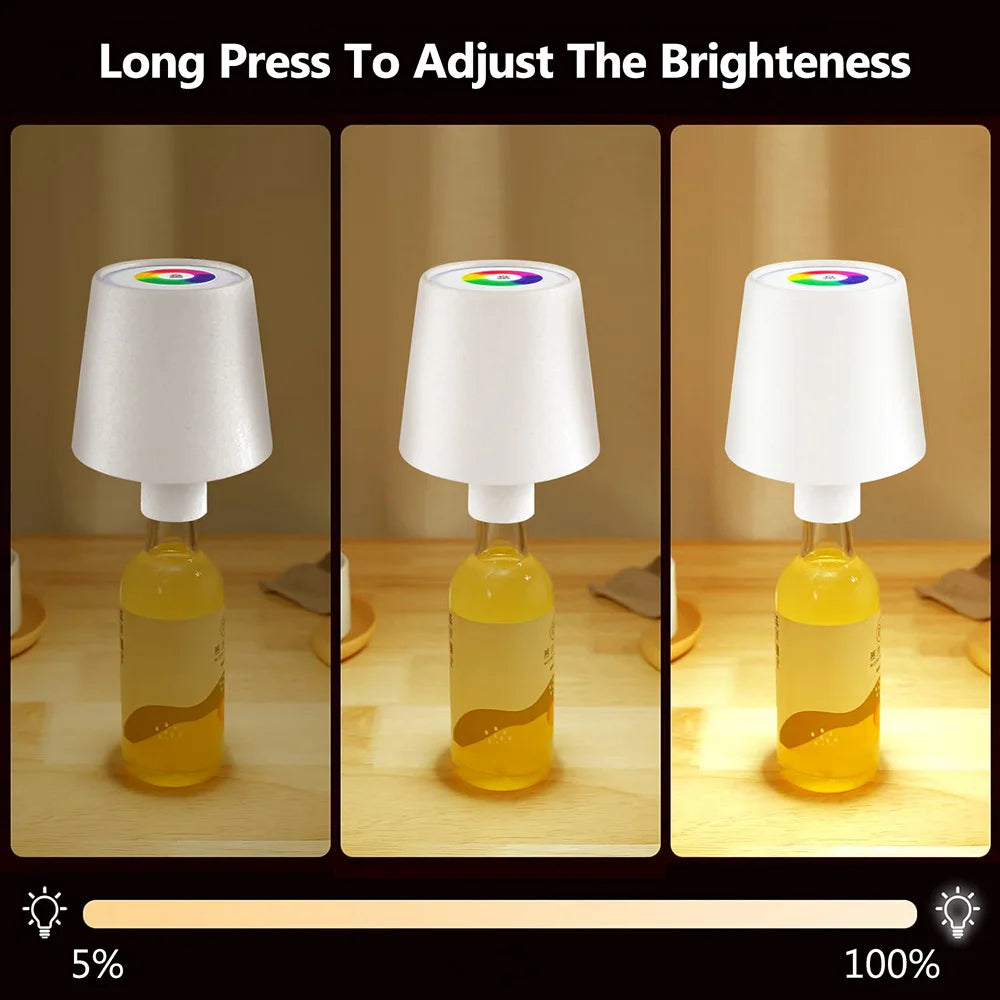 AlcoLight™ LED-Flaschenlampe mit RGB