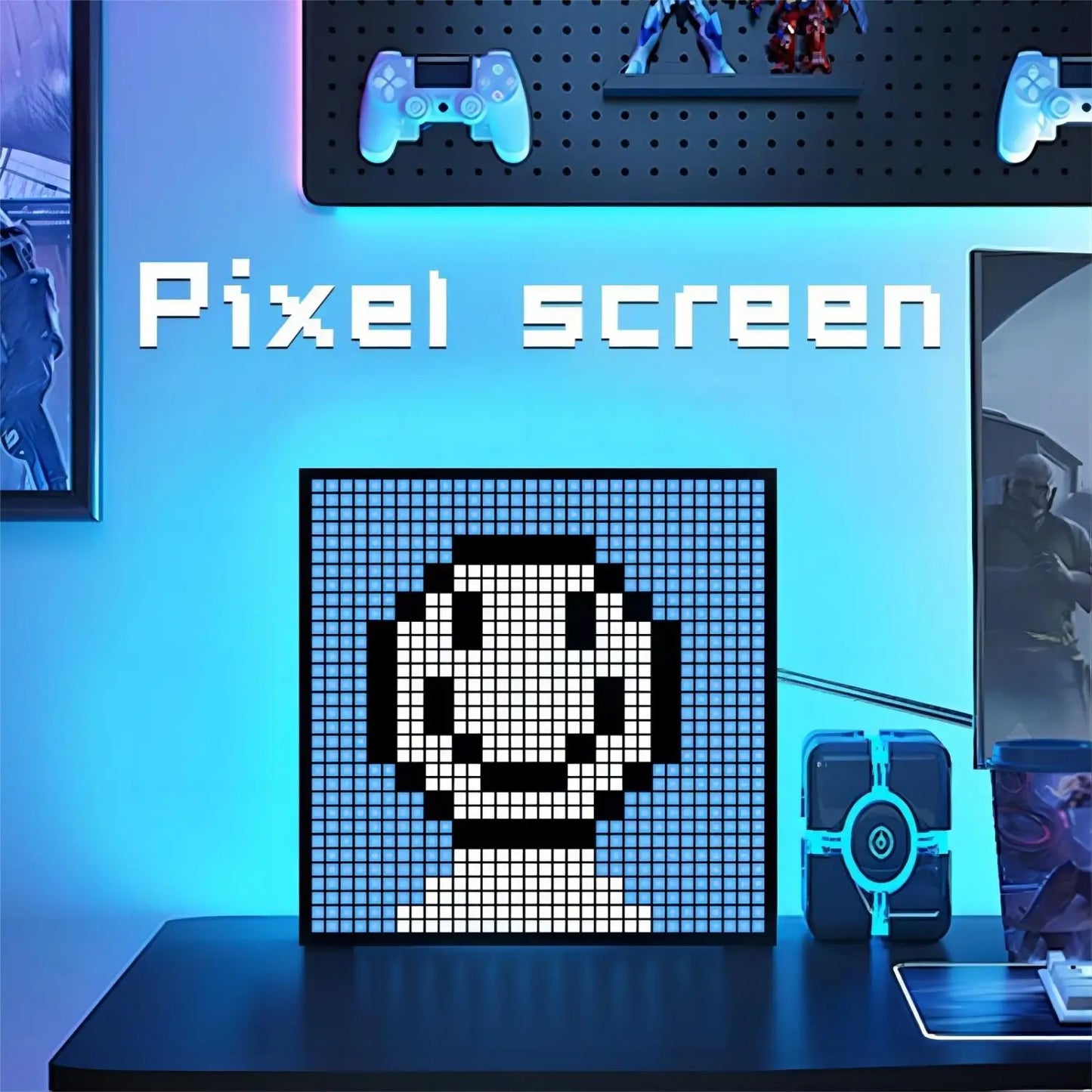 AlcoLight™ Smart LED Matrix Pixel Display – RGB DIY Graffiti mit Bluetooth-Steuerung