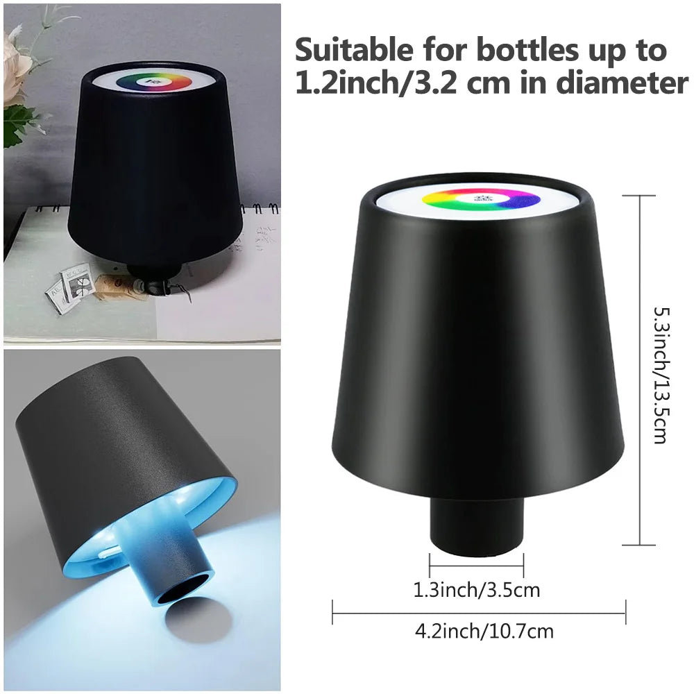 AlcoLight™ LED-Flaschenlampe mit RGB