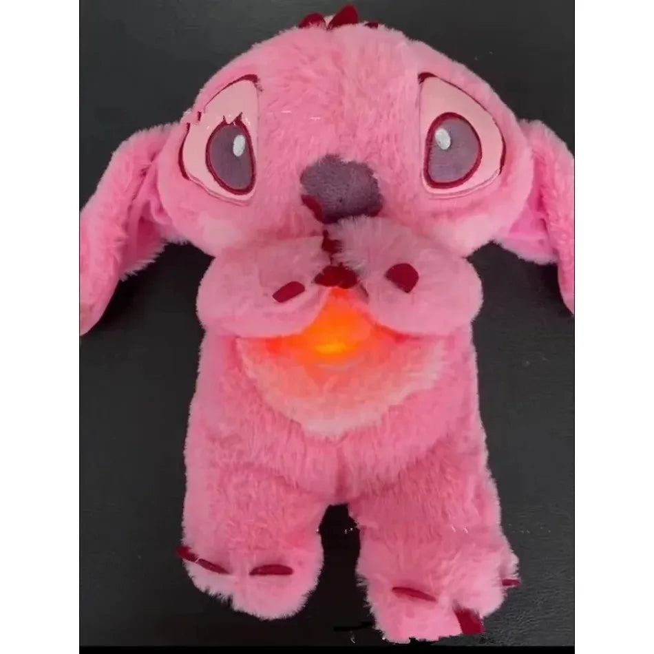 AlcoLight™ Stitch Baby Schlafbegleiter – Beruhigendes Plüschtier mit Musik und LED Licht