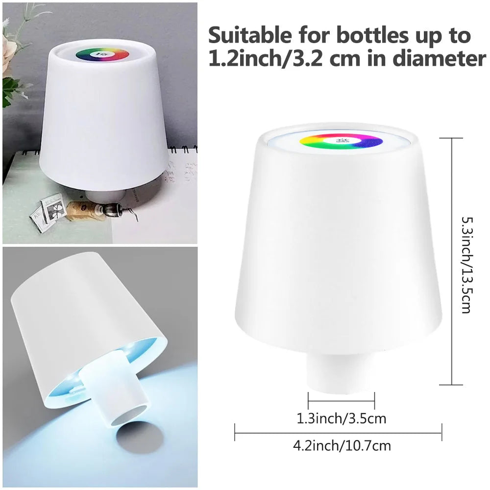 AlcoLight™ LED-Flaschenlampe mit RGB