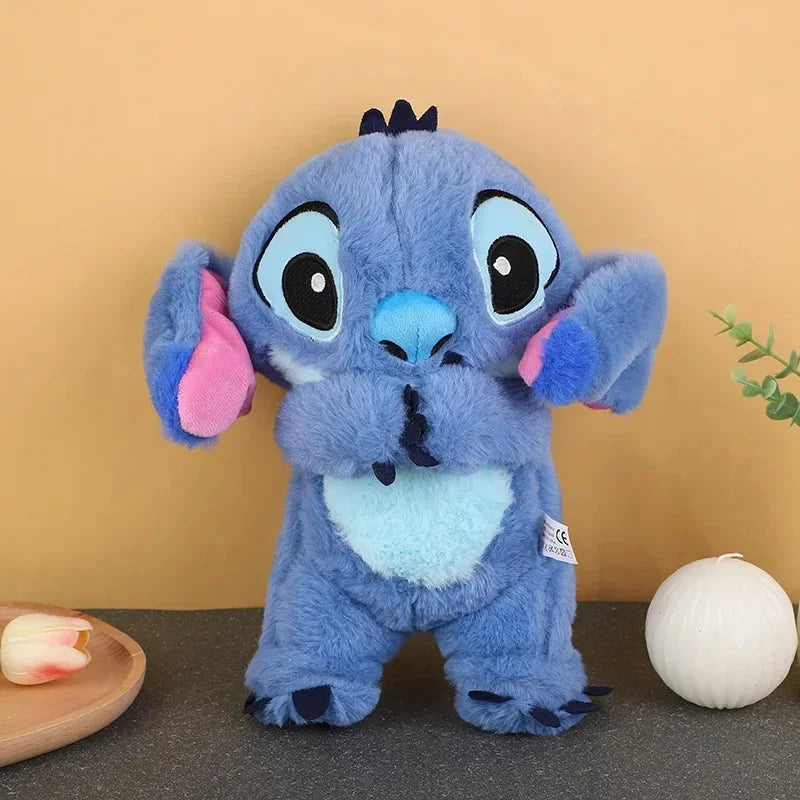 AlcoLight™ Stitch Baby Schlafbegleiter – Beruhigendes Plüschtier mit Musik und LED Licht