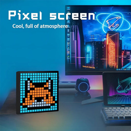 AlcoLight™ Smart LED Matrix Pixel Display – RGB DIY Graffiti mit Bluetooth-Steuerung